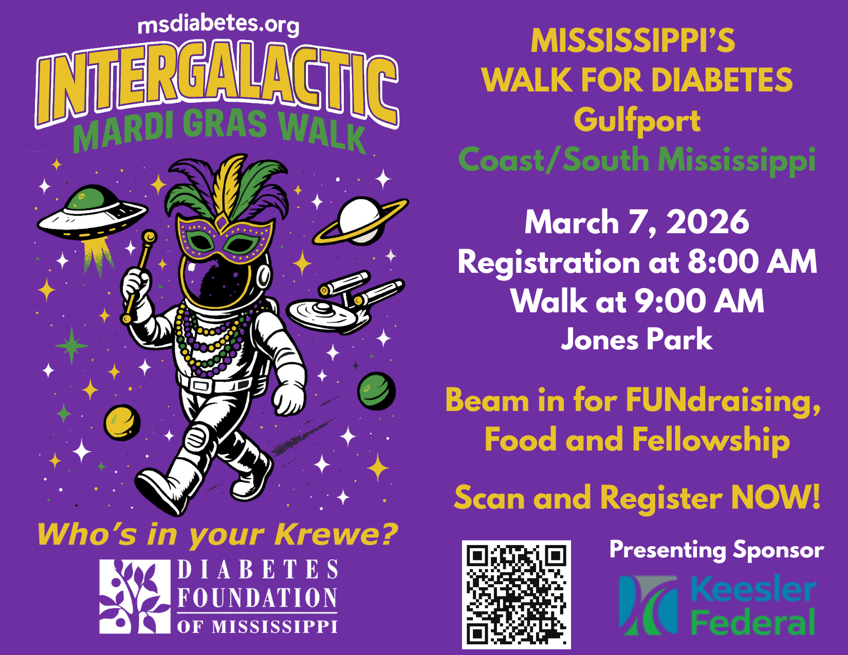 Coast Walk 2026 Postcard