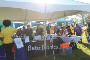 Image shows Beta Bionics Vendor Booth